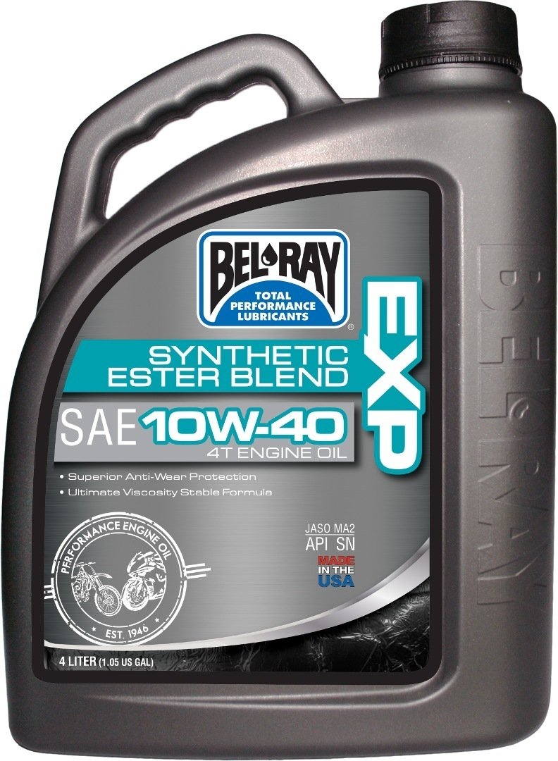 שמן ונוזל טיפול Bel-Ray EXP 10W-40 Motor Oil 4 Litres