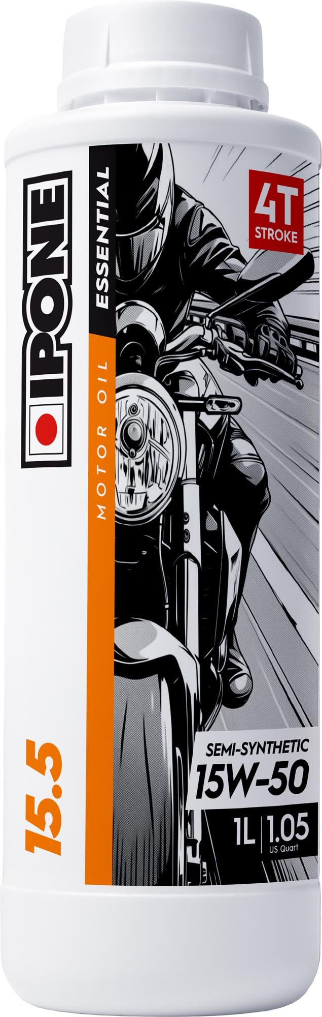 שמן ונוזל טיפול IPONE 15.5 15W-50 Motor Oil 1 Liter
