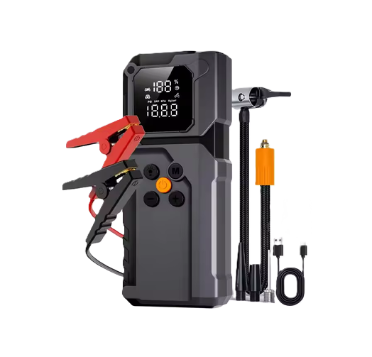 בוסטר הנעה GKFLY עם פאוורבנק ומשאבה 12V